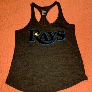 Tampa Bay Rays Women's Nike Gray Tank Top